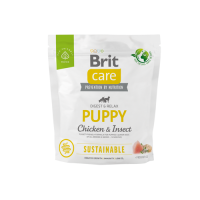 BRIT CARE ΣΚΥΛΟΥ SUSTAINABLE PUPPY ΚΟΤΟΠΟΥΛΟ 1kg